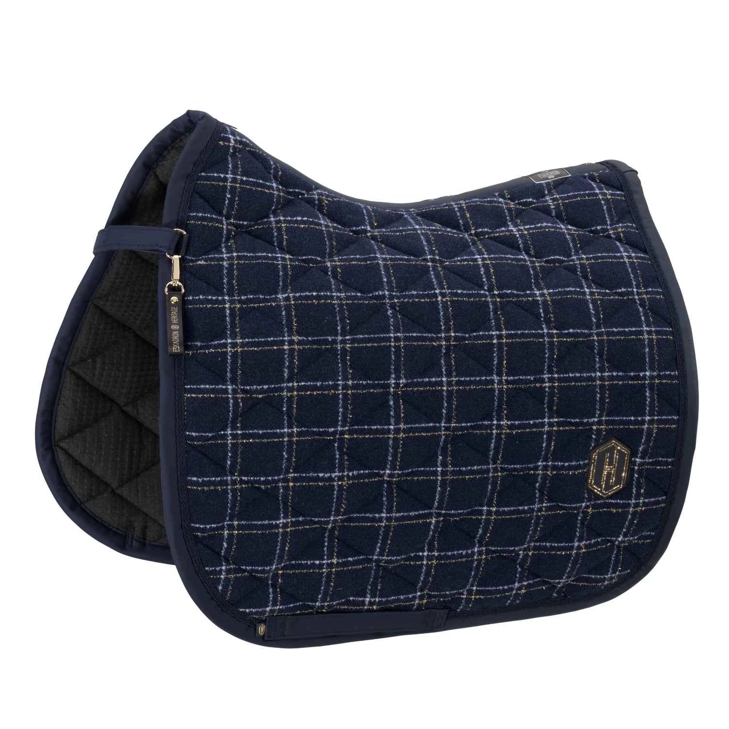 Eskadron Heritage 25/26 czaprak BOUCLÉ EMBLEM Navy